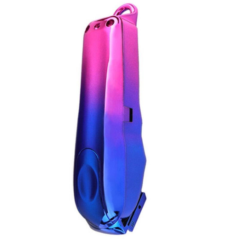 for Wahl 8148/8591 Clipper Modified Shell Trimmer Plating Upper and Lower Cover Cover: Blue purple gradient