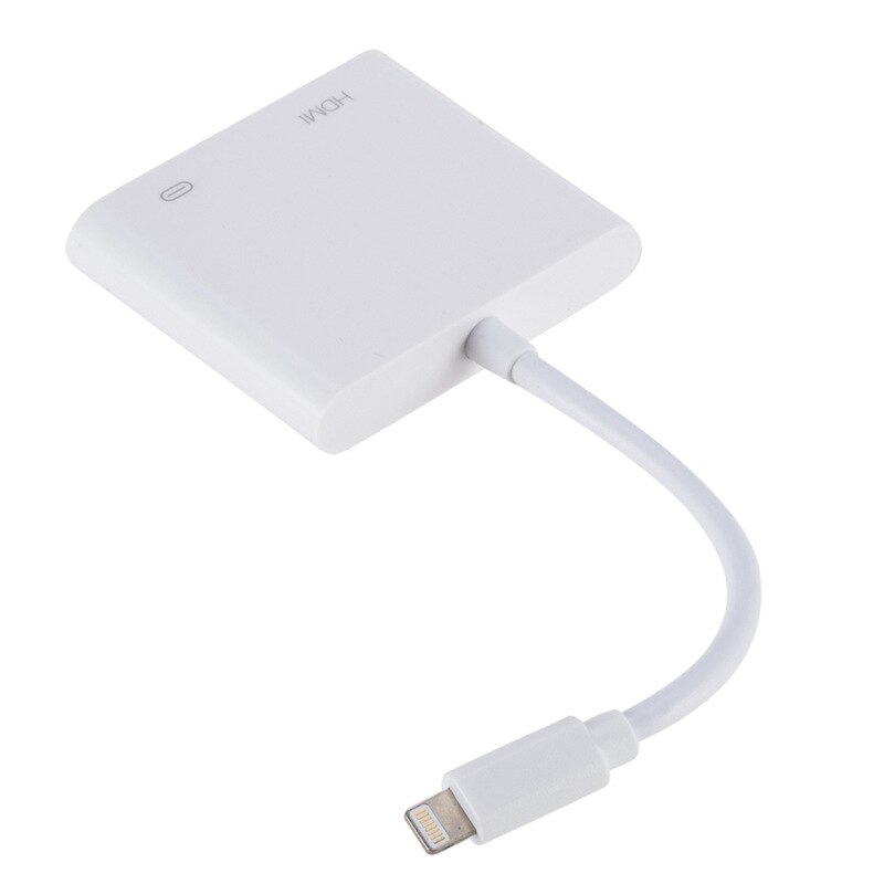 Professionele HDMI Kabel Adapter Voor Apple interface 8Pin naar HDMI Digital AV Converter voor iPad iPhone iOS 11 10