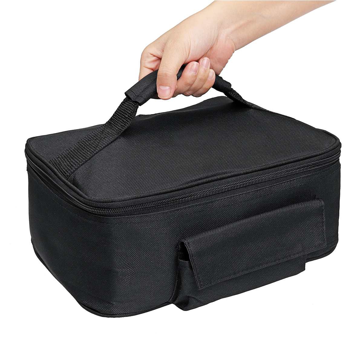 220V/110V Mini Personal Portable Lunch Oven Bag Instant Food Heater Warmer Electric Oven PE Alloy Heating Lunch Box Office