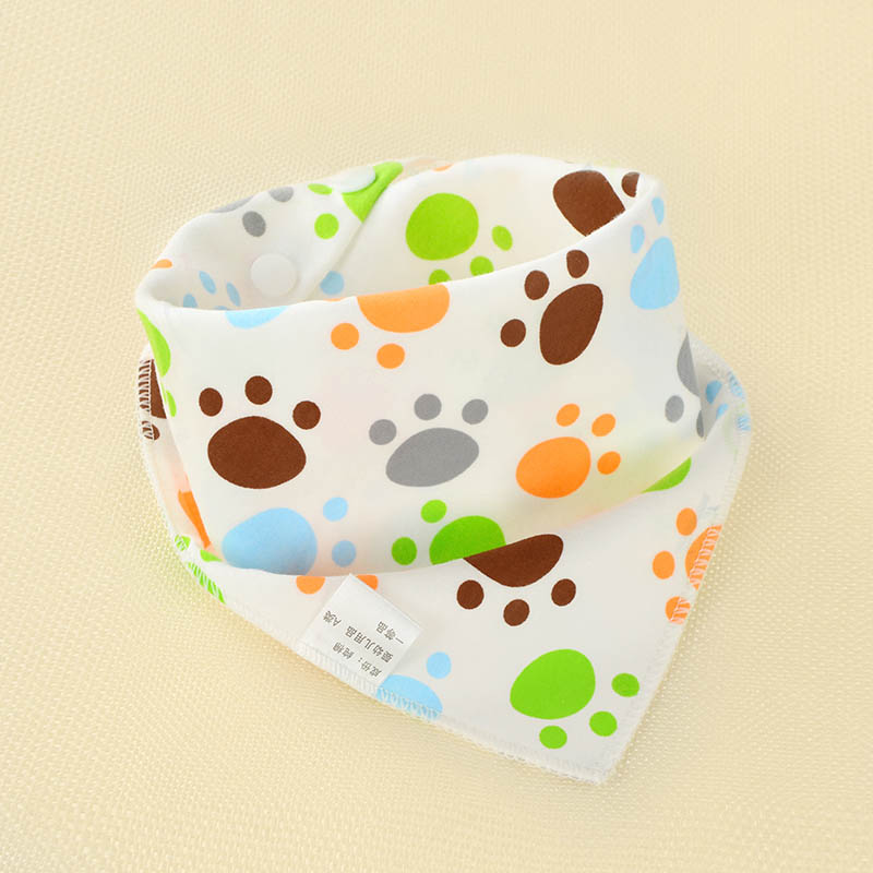 BalleenShiny Zachte Katoenen Bandana Slabbetjes Baby Babador Voeden Zuigeling Burp Doeken Cartoon Speeksel Handdoek Baby Eten Accessoire