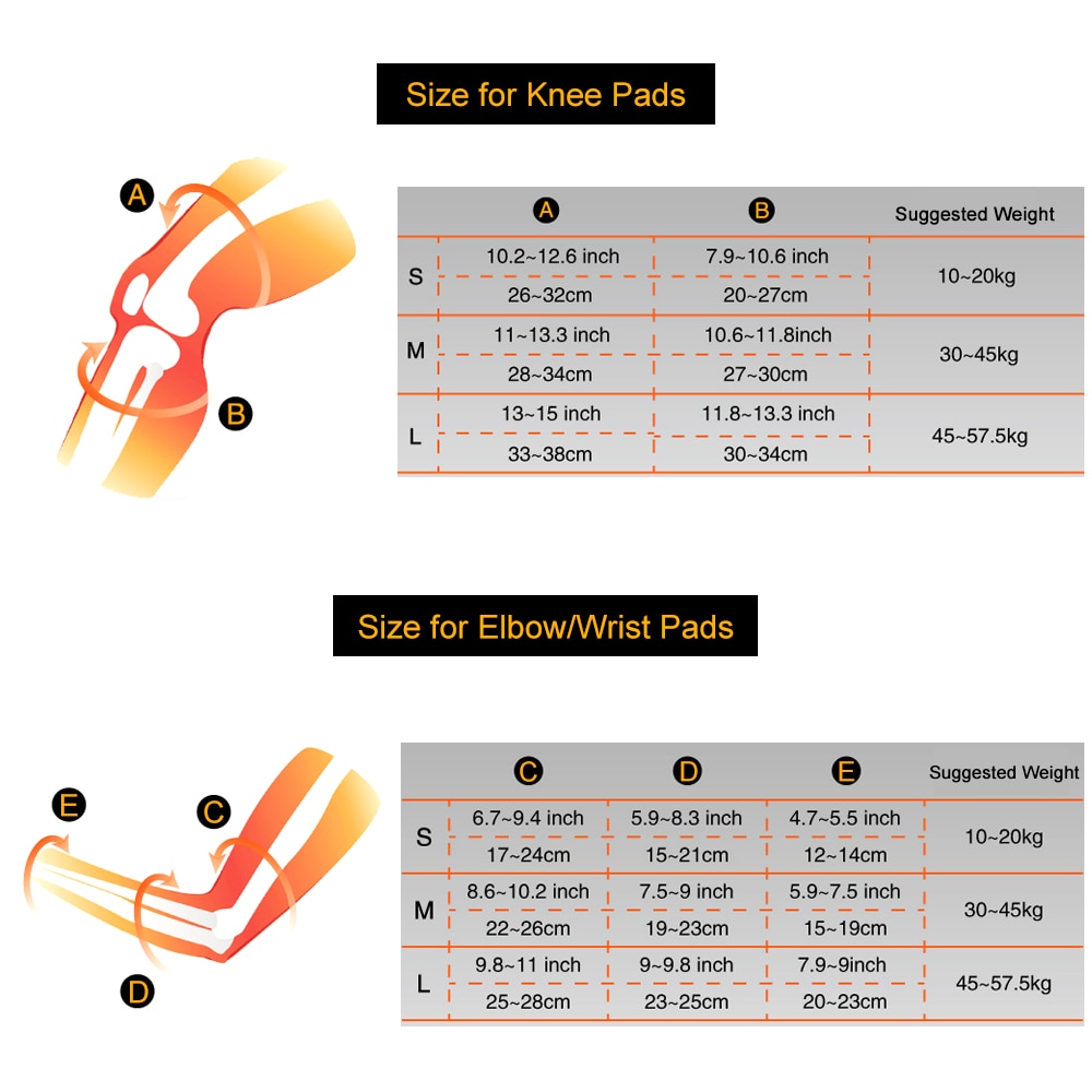 Protective Gear Set Knee Elbow Pads Wrist Guards Helmet Multi Sports Safety Protection Pads for Teenagers Scooter Skating