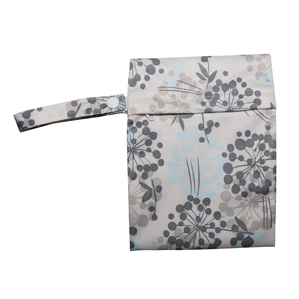 OTraki 3 stuks natte zakken, waterdichte natte droogzak, herbruikbare wasbare doek luier natte tas organizer met handvat, vuile kleding reizen waszak voor sportschool, zwemmen, kamperen