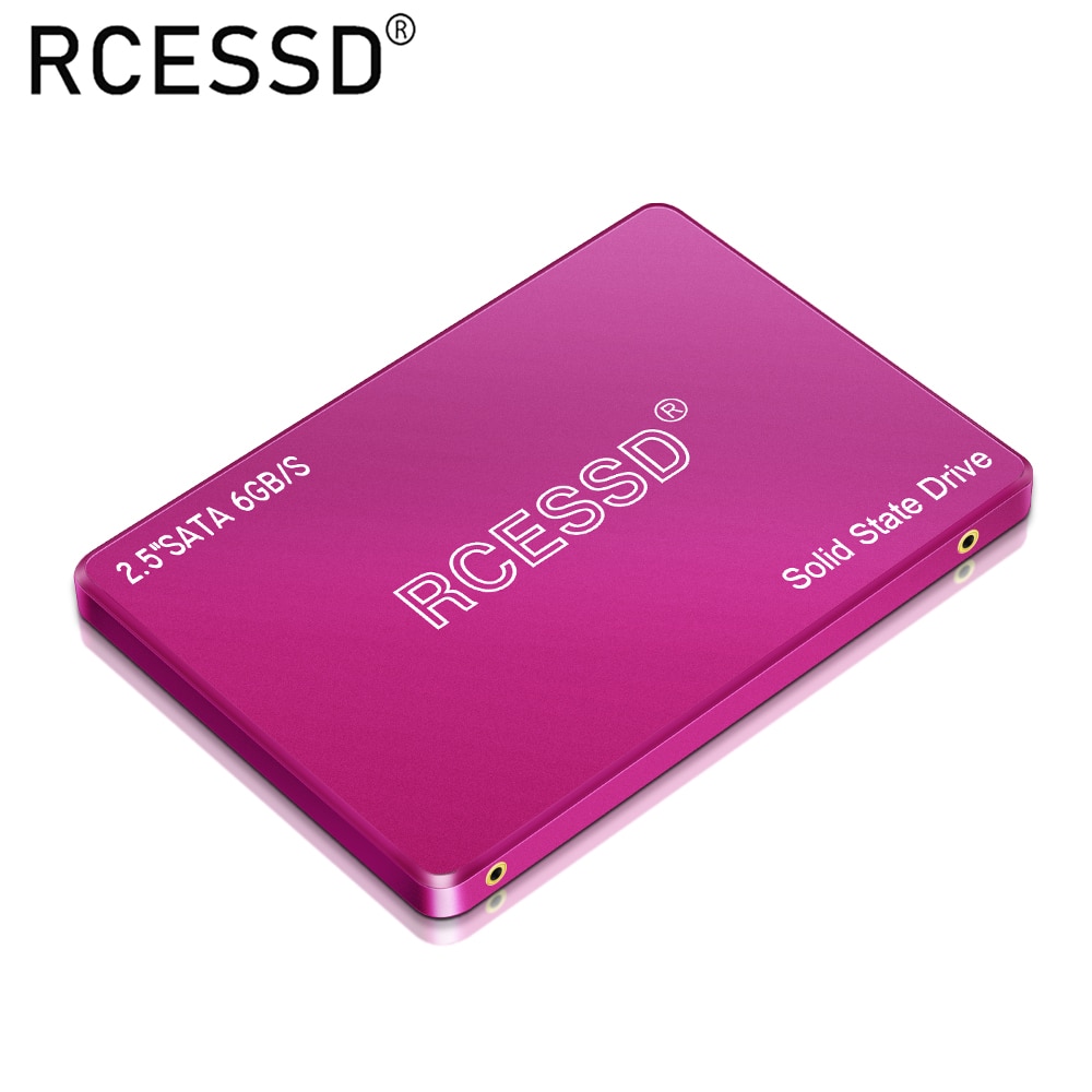 Rcessd pink ssd 128gb 240gb 480gb 360gb 2.5- tommer sata 3 solid state-drev 512gb 64gb hdd pc