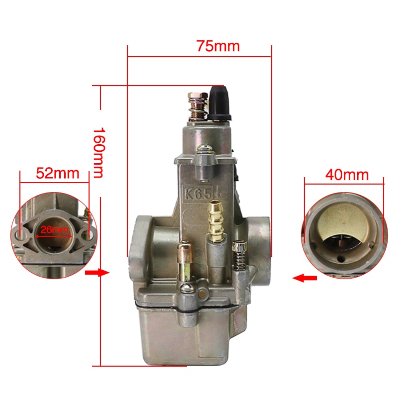 ZSDTRP K65C(S) Carburetor K65 650 DNEPR URAL M72 M... – Grandado