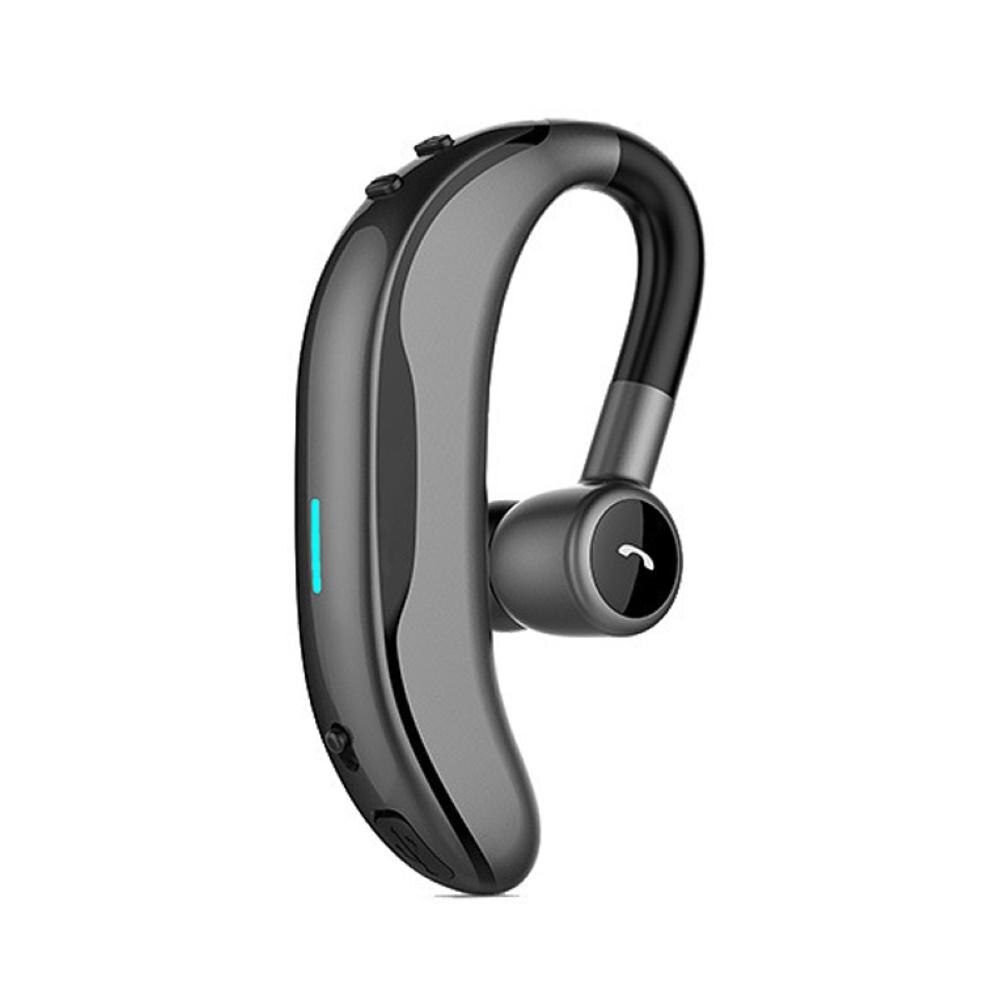 1pc f600 kabellose bluetooth-freisprech-ohrhörer mit ohrbügel, sport- und business-headset: Grau