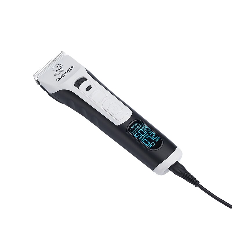 Tondeuse voor honden, lcd-scherm, hondenkapsel, trimset, kattentrimmer, scheerapparaat voor dieren, 5 snelheden