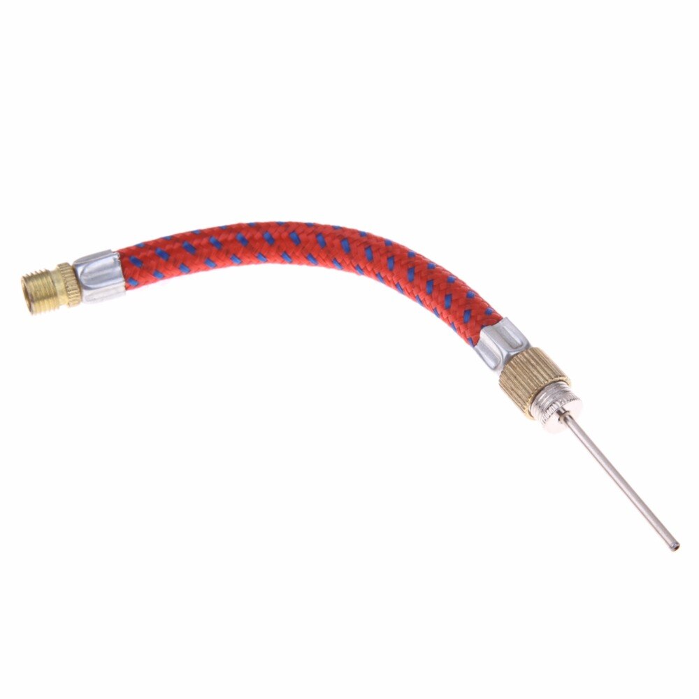 7 teile/satz Standard Größe Luftmatratze Pumpe Schlauch Adapter Düse Ventil Luft Schlauch Aufblasen Nadeln Fahrrad Pumpe Inflator Stecker Fahrrad werkzeuge