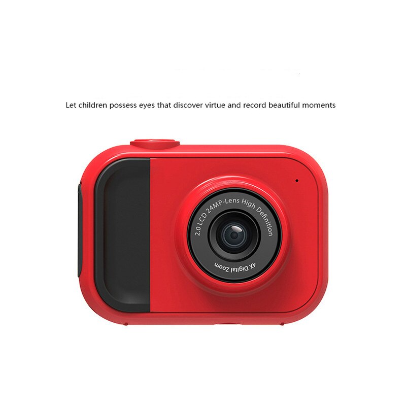Cámara Digital con pantalla HD para niños, pantalla de protección ocular IPS de 2,0 pulgadas, recargable, para de cumpleaños