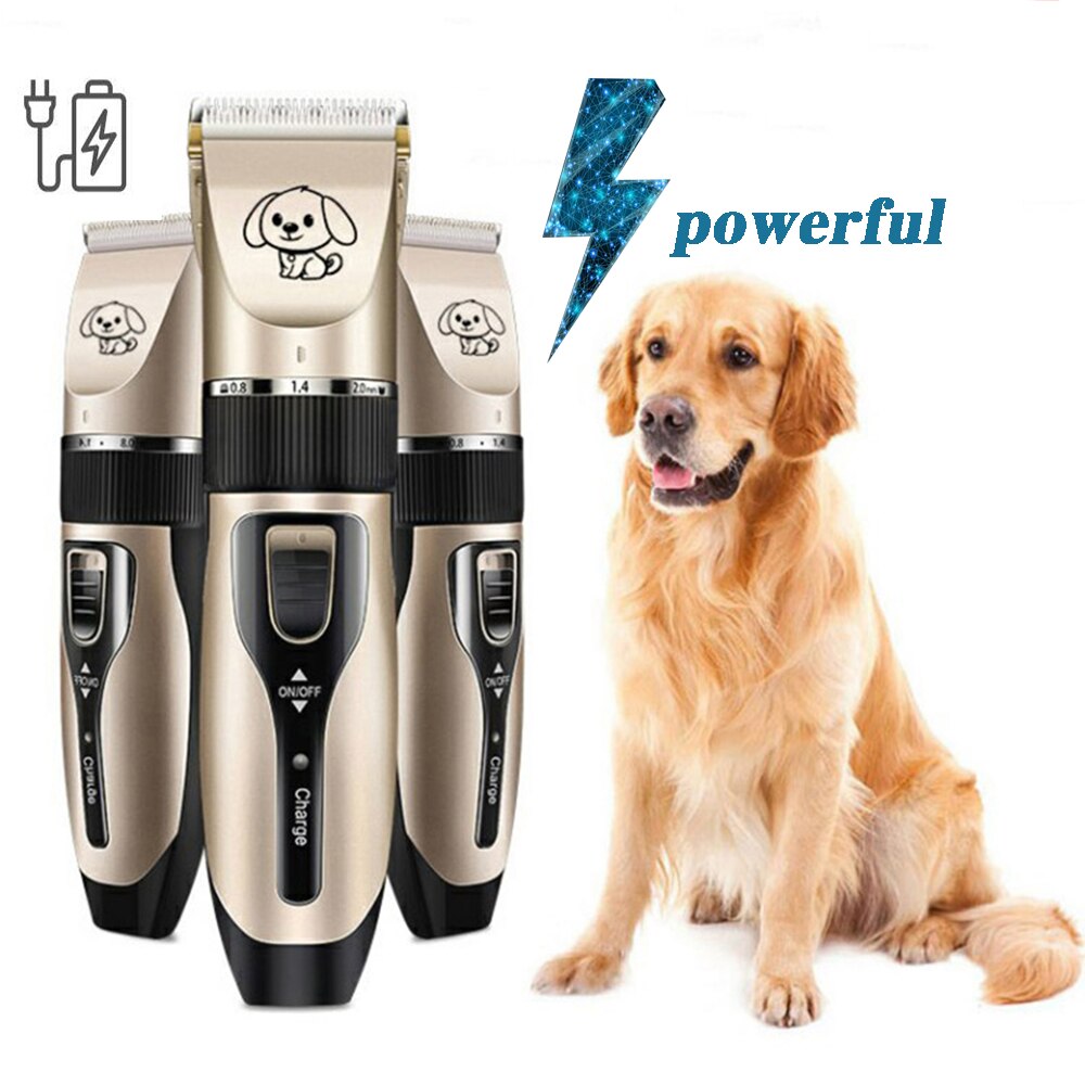 Hund hårklippare för hundar kattklippare uppladdningsbar rakapparat för djur hårklippningsmaskin hårklippning trimsats