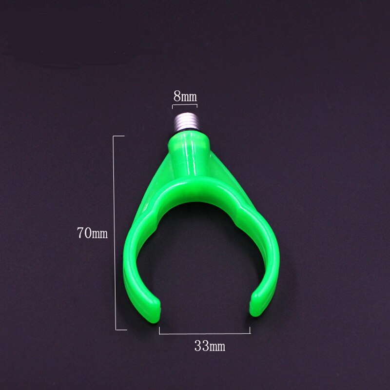 2pcs Carp Fishing Rod Rest Gripper Fishing Rod Holder Fish Pole Bracket Heads Fishing Tool Support Stand Head Fishing Accessory