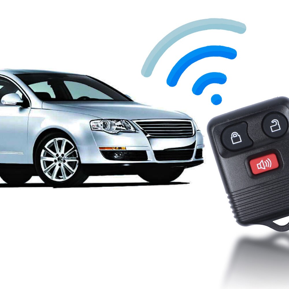 2 Stuks Auto Afstandsbediening Toetsen Keyless Entry Auto Remote Controlerende Montage Ford