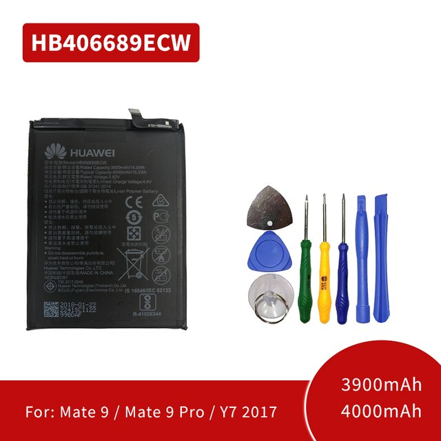 Battery removal for huawei  p8 p9 p10 p20 p30 pro plus, mate 9/10/20 lite 201 nova 2/3/4, honor 5c / 6x / 7x / 8x / 9/10 v10 y7: Hb406689 ecw