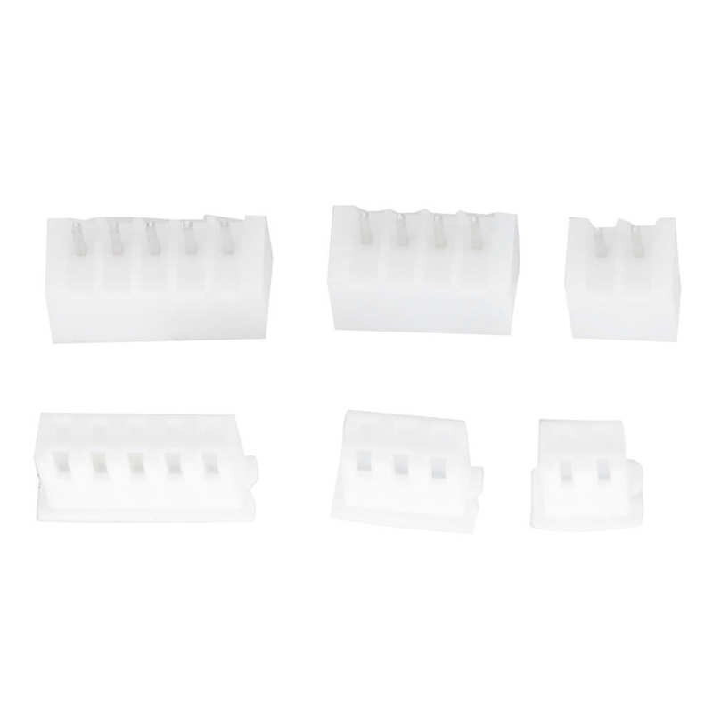 Pin Housing Connector Kit Cable Adapter Socket Terminal Block Male Female White