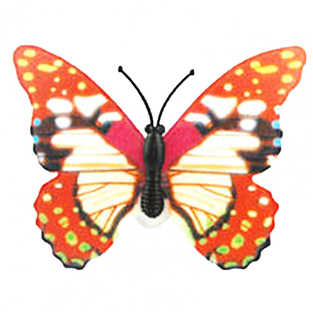 Schmetterling Lampe Kreative Dekoration ABS Farbwechsel LED Nacht Licht für Wohnzimmer Zauberstab Decke glühend Zauberstab Aufkleber in sterben
