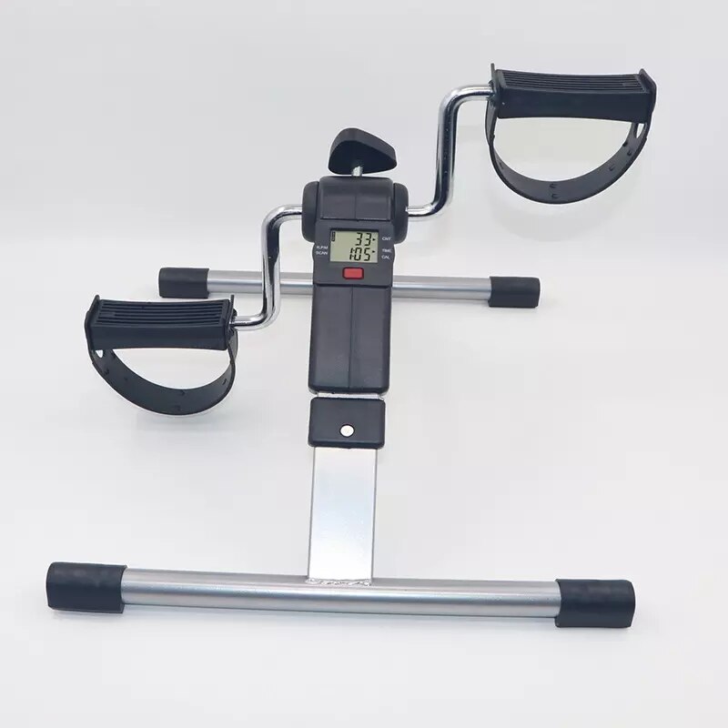 Home Mini Fitness Bike LCD Display Indoor Cycling Stepper Mini Bicycle Exercise Bike legs Trainer Exercise Gym Machine