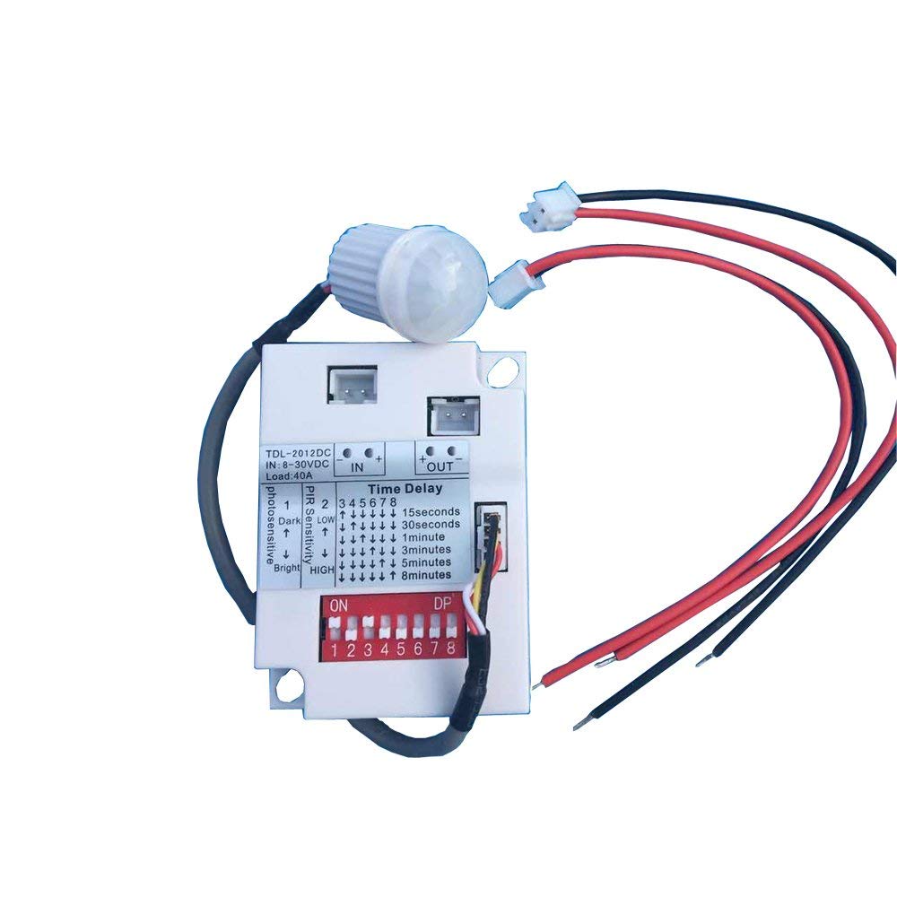 12V Pir Schakelaar Infrarood Motion Sensor Light Switch