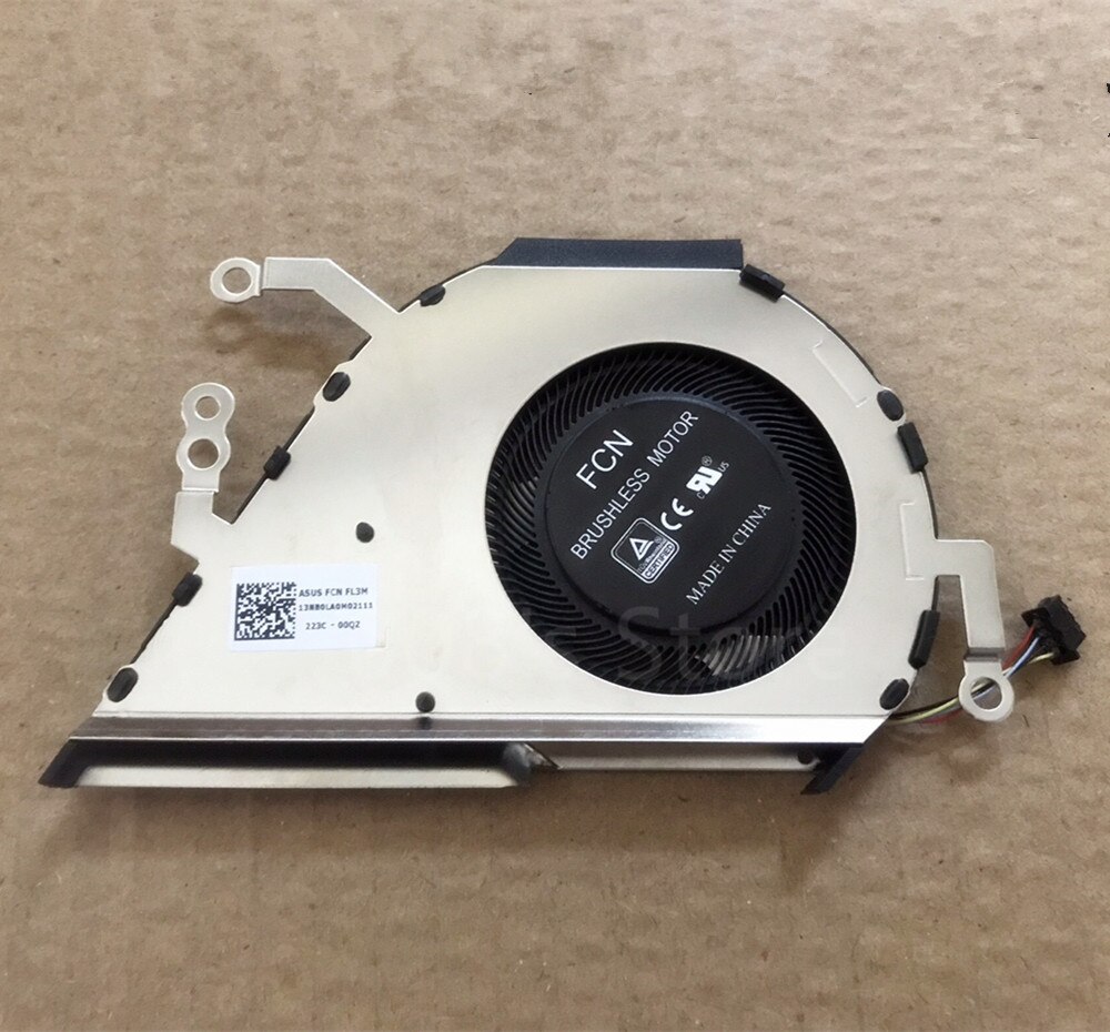 CPU Cooler Fan For ASUS Y406 Y406U Y406UA 13NB0LA0M02011 FL3M 5V 0.5A DFS5K121154912 Laptop Radiator