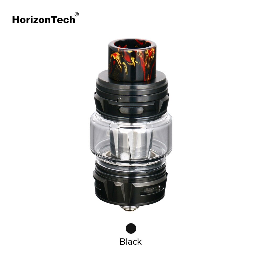 Original HorizonTech Falcon King Tank Bulb Vape Tank 6ml Capacity Atomizer Add 3pcs M1+ / M-Dual Coils Core Head E-Cigarette: Black / M1- 0.16ohm