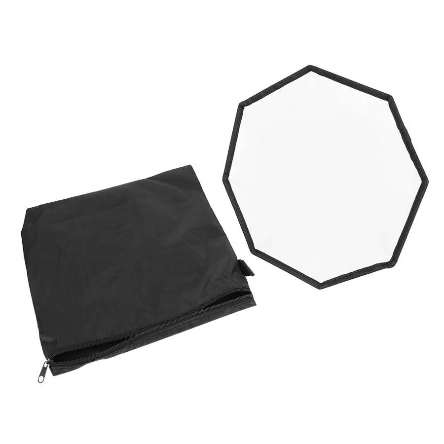 Softbox 30cm ottekantet nærbillede soft light box mini universal softbox kompakt lyspanel softbox foldbar diffuser soft light