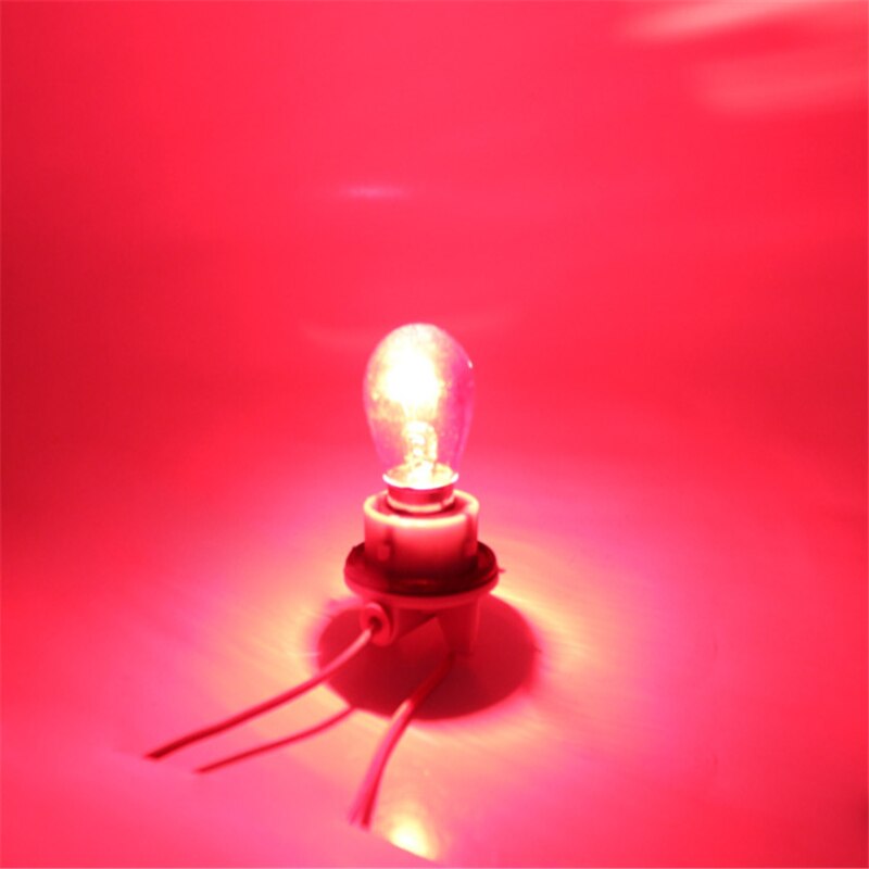 KEYECU 10 Pieces Red 1157 BAY15D S25 12V 21/5W Car Replacement Bulb Double Contact Brake Stop Light with Dual Filament
