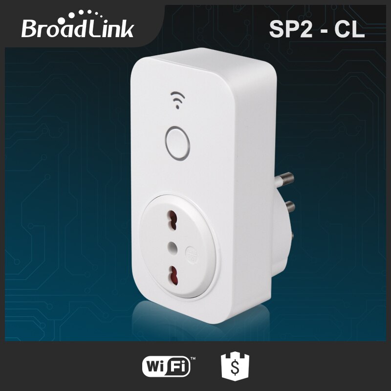 Broadlink SP2 Chili Standaard Smart Plug Socket Smart Home Automation Wifi Socket Plug Afstandsbediening Voor Iphone Ipad Android