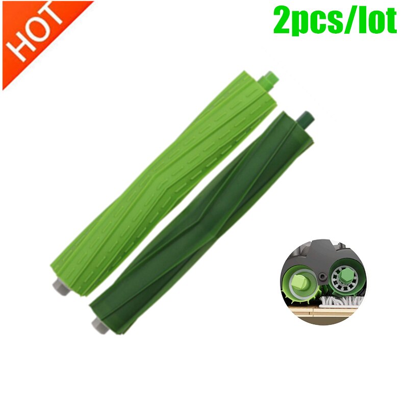 Rollo de cepillo, cepillo lateral de filtro de Hepa para iRobot Roomba i7 E5 E6 I Series, piezas de repuesto para aspiradora Robot, accesorios: 8
