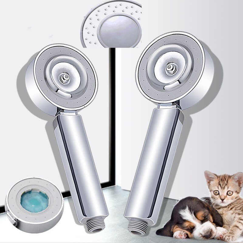 Pet Hond Kat Douche Bad Sproeier Japanse Douche Tool Hydrofoor Automatische Zeep Een Toets Om Water Douche nozzle