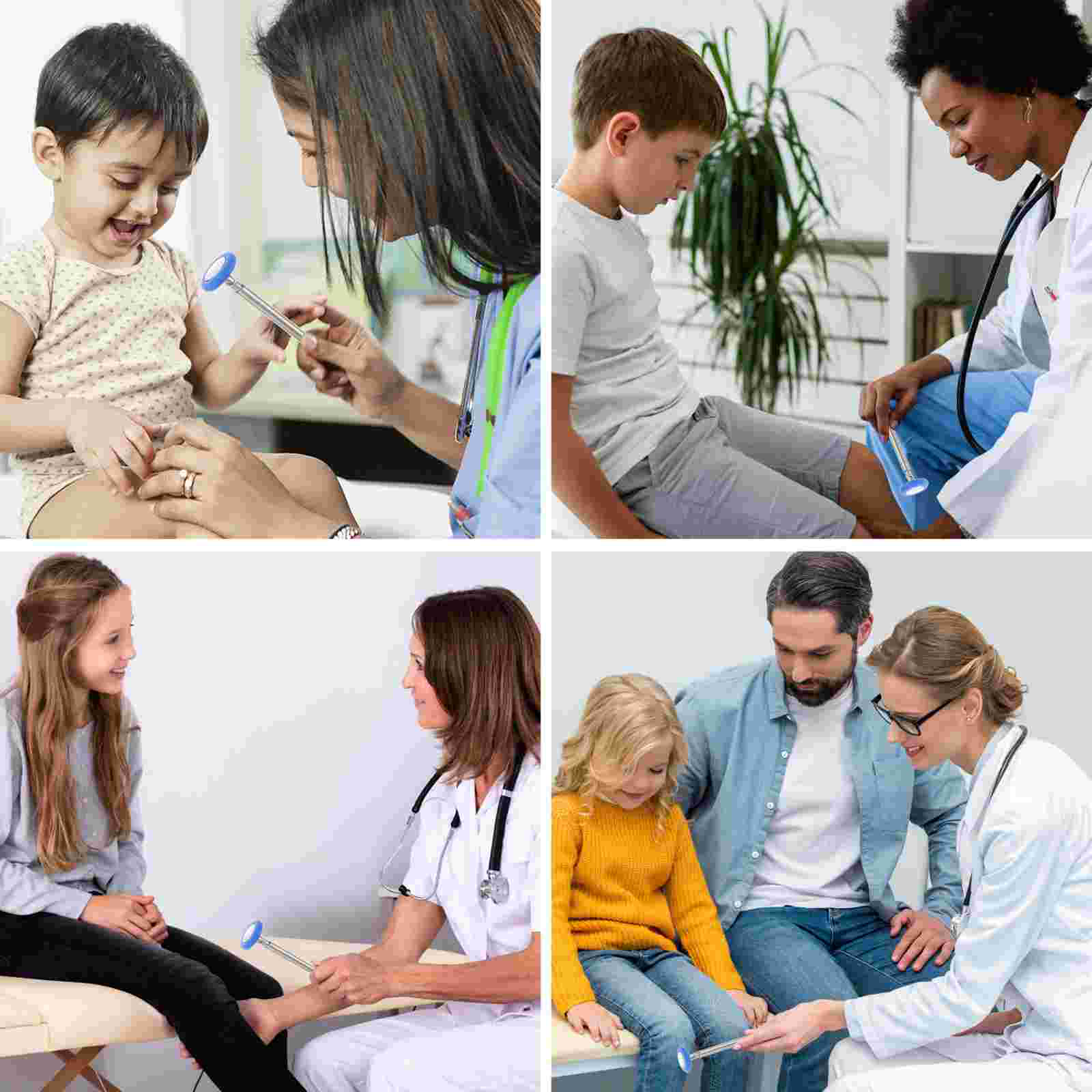 Diagnostic Hammer Neurological Hammer Portable Clinic Reflex Hammer