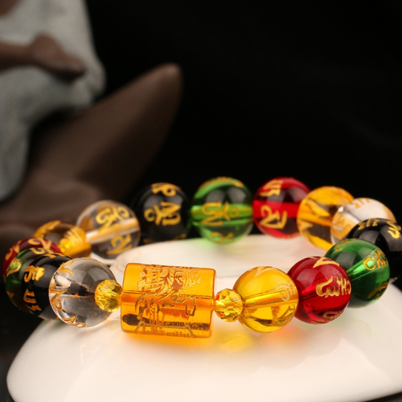Bixie Element Kleurrijke Crystal God Van Rijkdom Armbanden Voor Vrouwen Mannen Bescherming Geluk Dappere Feng Shui Armbanden Sieraden