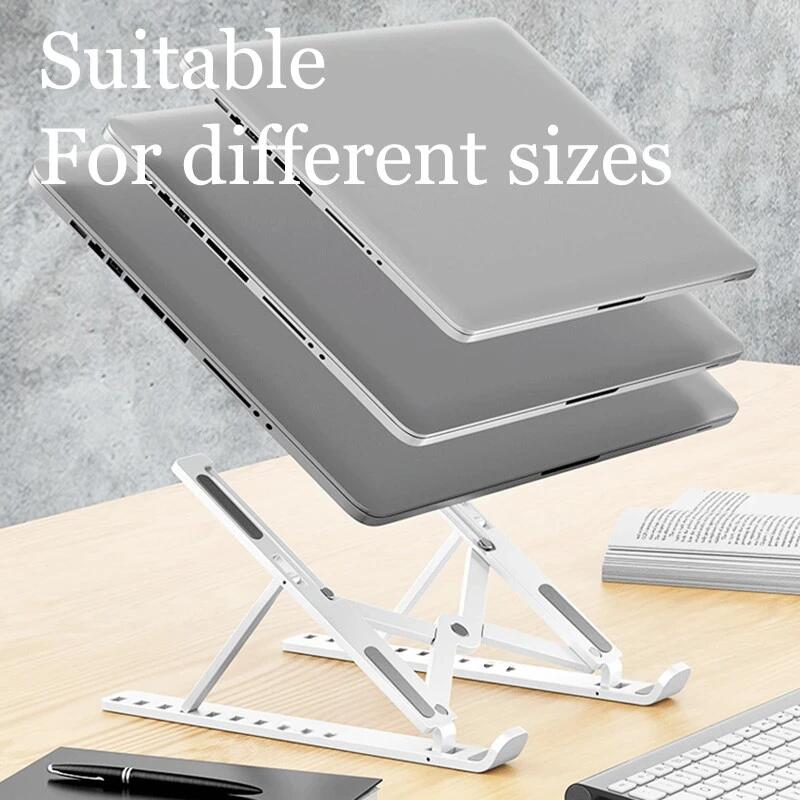 Opvouwbare laptopstandaard Koeling Notebookbeugel Verstelbare ergonomische laptopsteun Basishouder Laptop Tabletaccessoires Stands