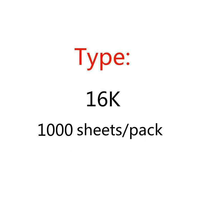 16K A4 Transparent Calligraphy Copy Paper Tracing Paper Student Practice Calligraphy Translucent Paper: B