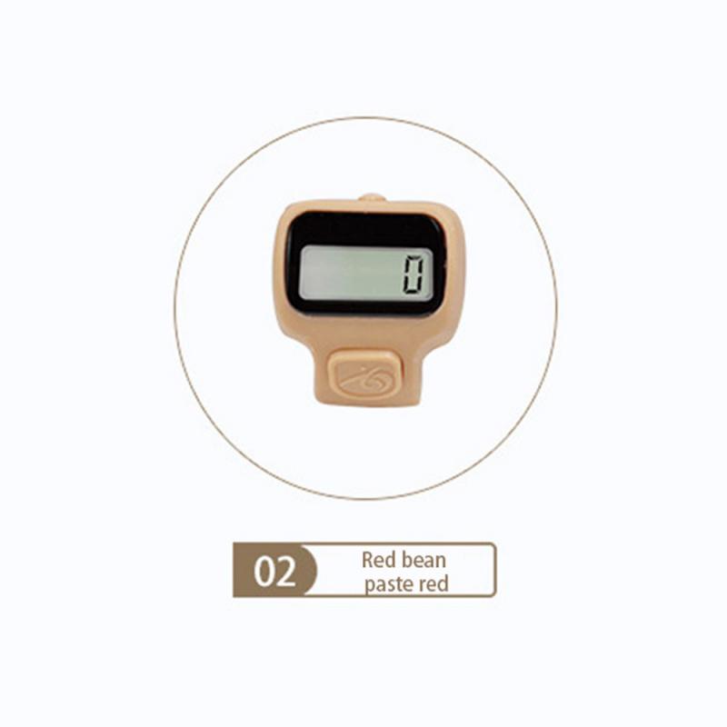 Counting Electronic Counter Unique Mini Ring Counting Electronic Convenient Tool People Counter Easy To Use Counter: Dark Grey