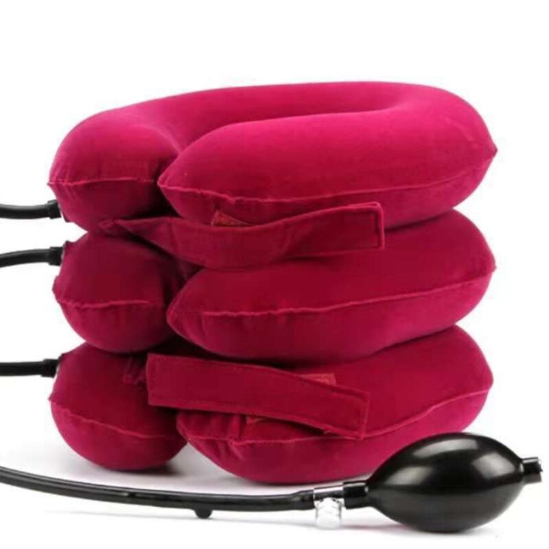 neck massage Inflatable collar to relieve neck muscles, reduce headaches, mild stretching of the cervical spine.