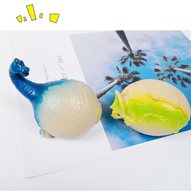 freundlicher freundlicher Spielzeug freundlicher Lustige Blasen Tiere Spielzeug Dinosaurier Angst betonen Linderung Aufblasbare Ballon quetschen Ball
