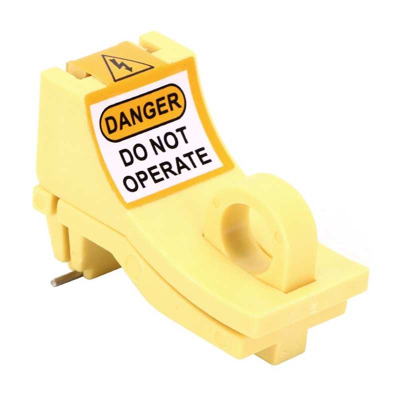 Miniature Circuit Breaker Lockout Outward Pin Security Lock Off Device cerradura electrica