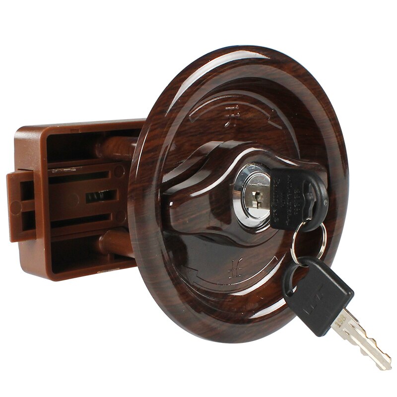 Tytxrv Rv Accessoires Badkamer Deurslot Bruin (Met Sleutel) Motor Home Boot Marine Caravan Camper