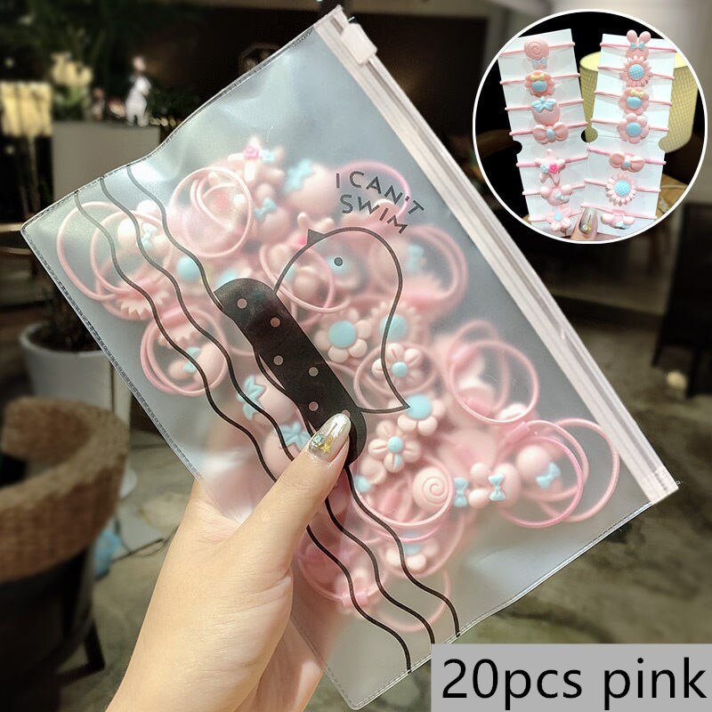 Children Lovely Flower Princess Headwear Baby Headdress Girls Hair Accessories Kids Elastic Hair Bands Children Hair Ropes: 11