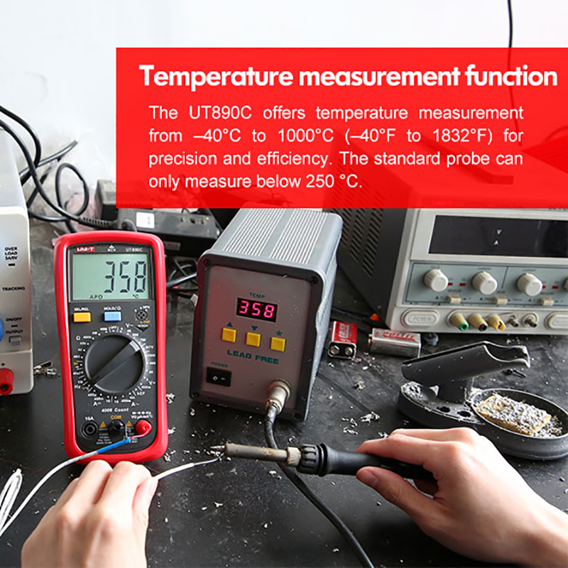 UNI-T Multímetro Profissional UT890C UT890D + UT89X UT89XD UT89XE UT60S UT60BT UT61B + UT61D + UT61E Plus Multímetro Elétrico