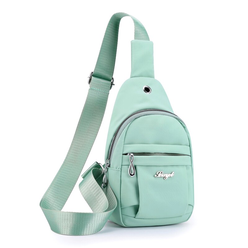 Running Portemonnee Mode Vrouwen Sport Borst Tas Portemonnee Telefoon Tas Riem Tas Kleine Mini Schouder Tas: light green2