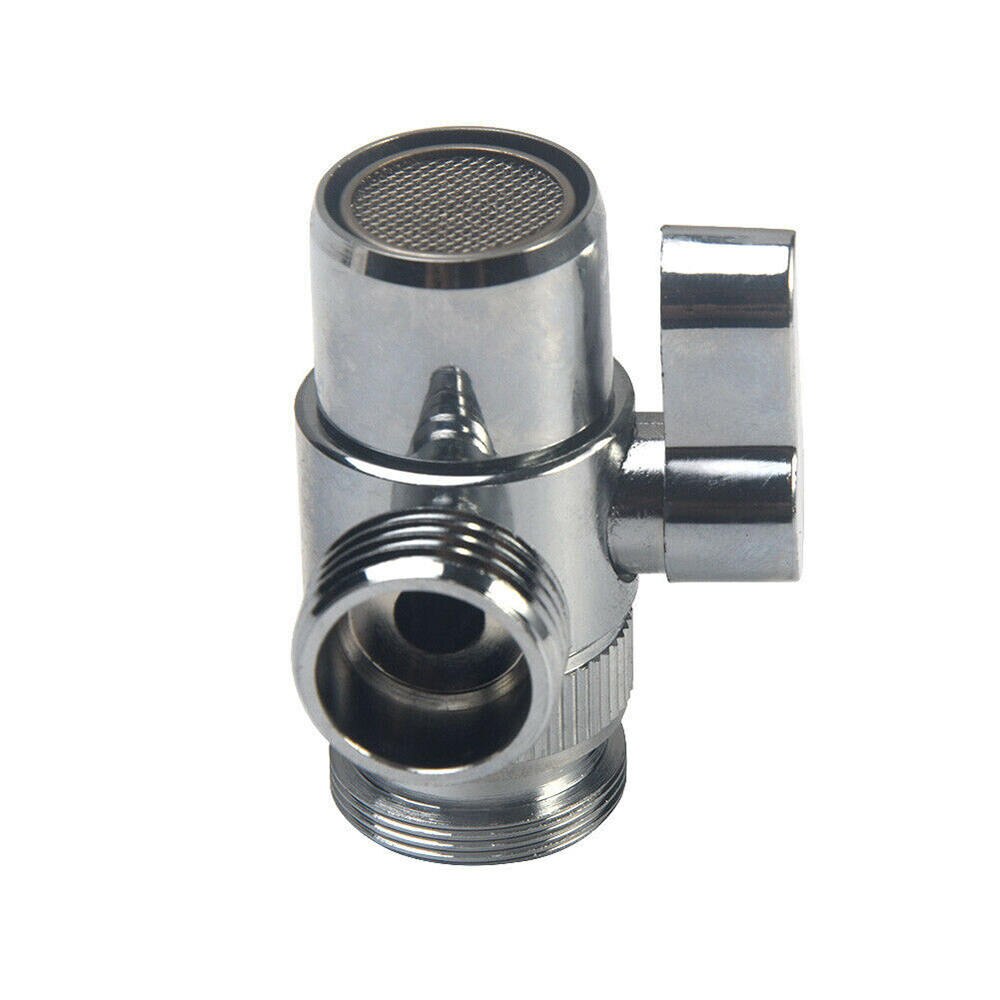 Schalter Wasserhahn Adapter 3 Weg T Stecker Dusche Kopf Umsteller Ventil Heimat Verbesserung Dusche Armaturen Wasser Separator