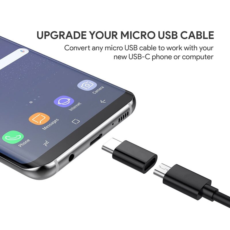 Usb Type C Otg Adapter Usb C Male Naar Micro Usb Vrouwelijke Kabel Converters Voor Macbook Samsung S10 S9 Plus huawei Usb Naar Type-C Otg