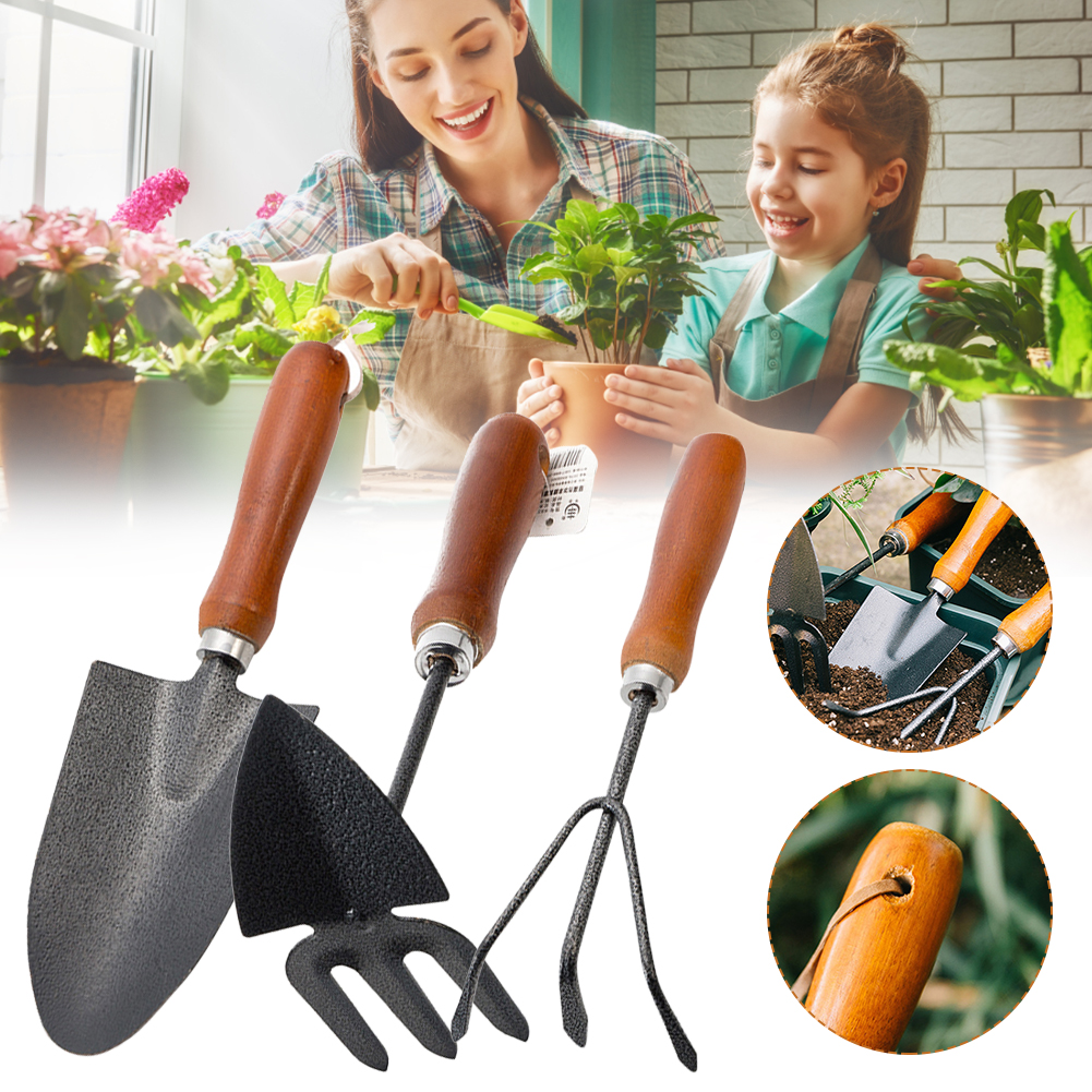 Mini Tuingereedschap Draagbare Kleine Hark Schop Tuin Hand Tool Voor Ingemaakte Succulent Bloemen Zaailingen Voor Vrouwen Mannen