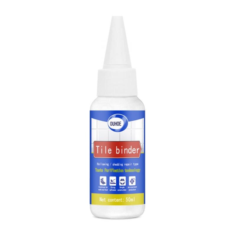 30/50ml Multi-use Tile Repair adhesive Glue Easy Bonded Heavy Duty Tile Glue Tile Loose Repair Adhesive renovations Home: 50ml