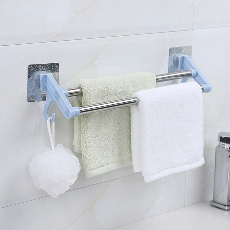 Porte-serviettes inox salle de bain porte-serviettes mural Double porte-serviettes Simple Double porte-serviettes