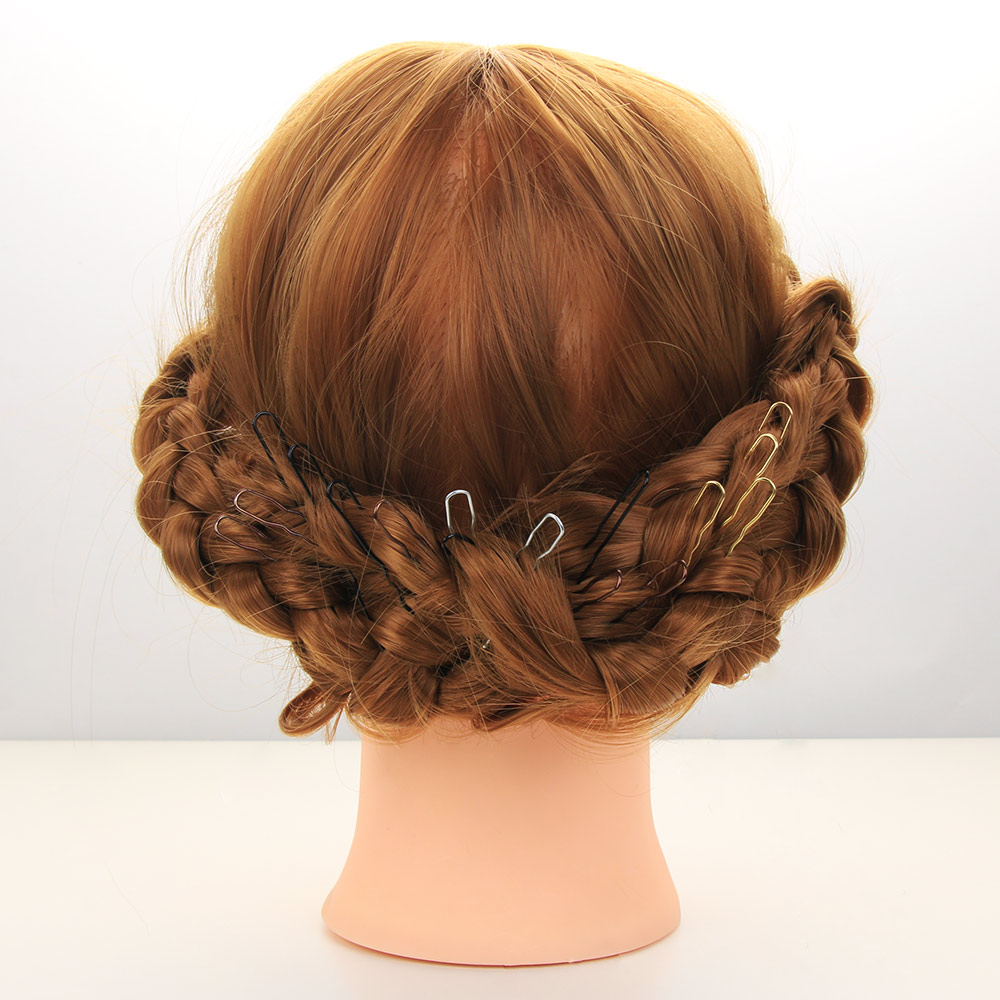 Horquilla en forma de U para el cabello para mujer, horquillas de Metal, pasadores de estilo nupcial, accesorios para el cabello, 5/7CM, 20 Uds.