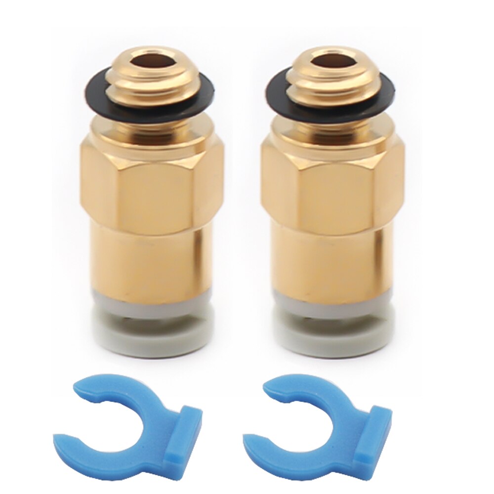 1pc bowden estrusore One-touch Pneumatico raccordi comune 4*2 millimetri tubo KJH 04M6 Con il catenaccio per 1.75 millimetri creality cr10 Ender3 3D stampante