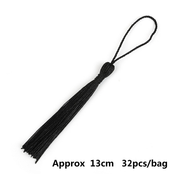 Vorhang Quasten Polyester Quasten 13cm seide quasten Dekorative quasten DIY für handwerk Vorhang Schmuck Volant Zubehör