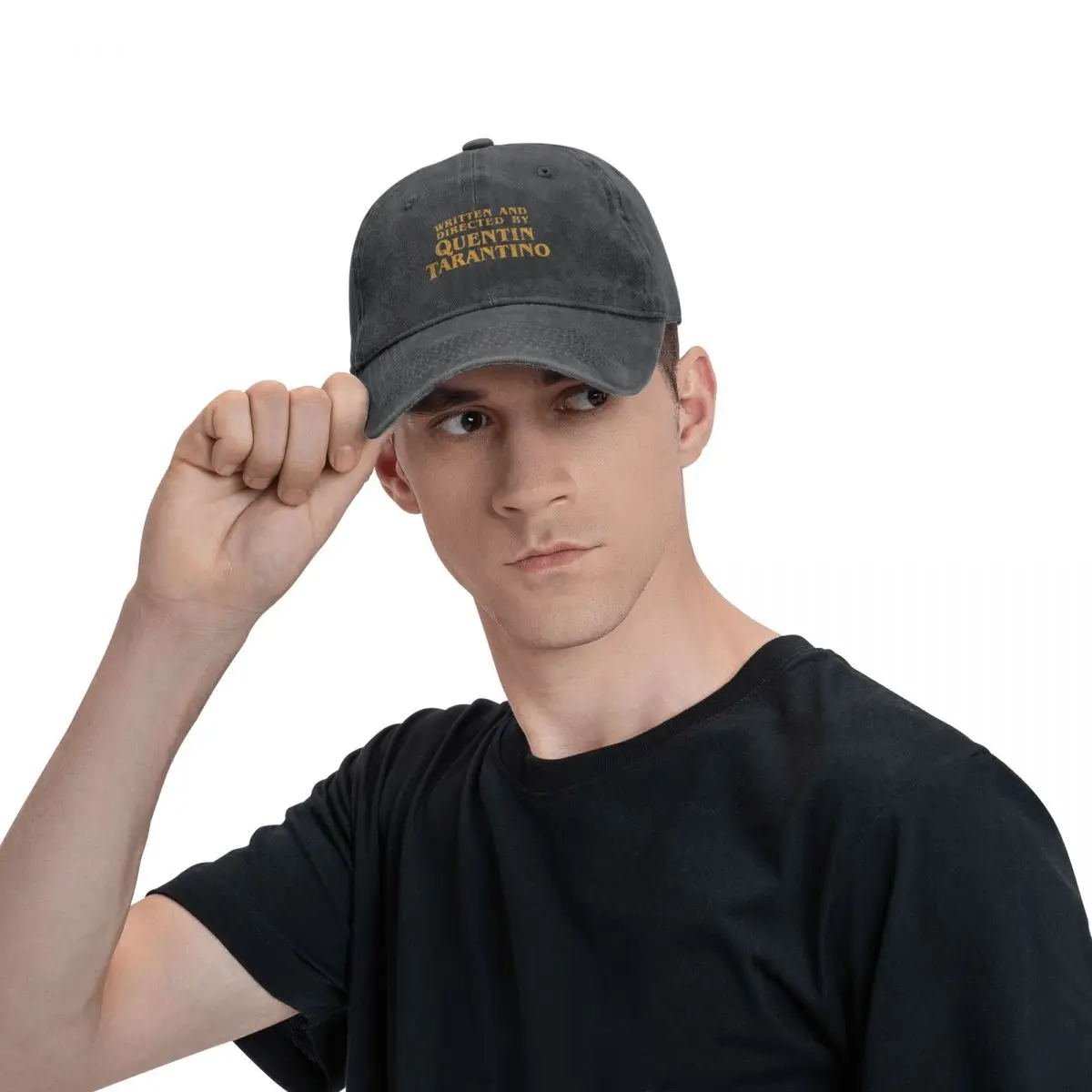 Written And Directed By Quentin Tarantino Film Django Kill Bill Baseball Cap Washed Headwear Activities Adjustable Fit Hats Cap