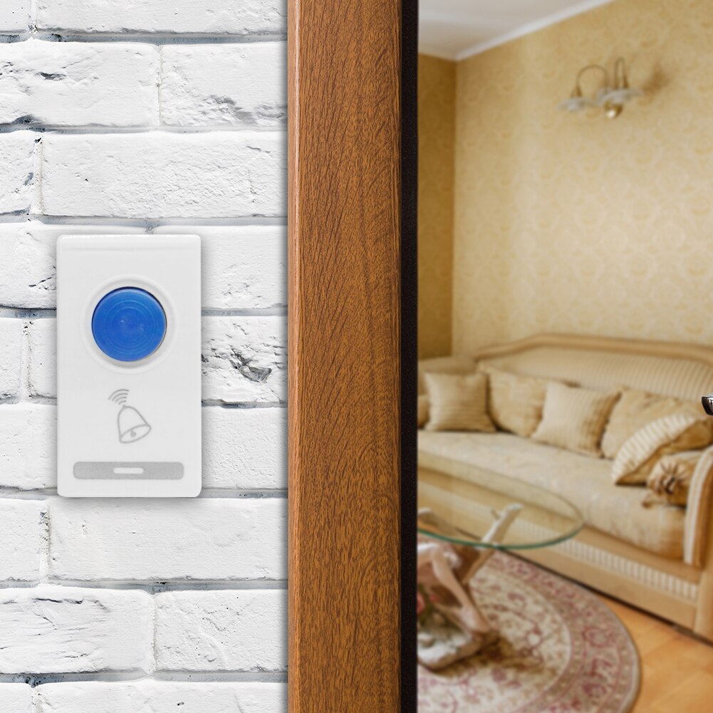 Wireless Doorbell Home Security Welcome Smart Doorbell 32 Tune Songs Wireless Button Door Bell
