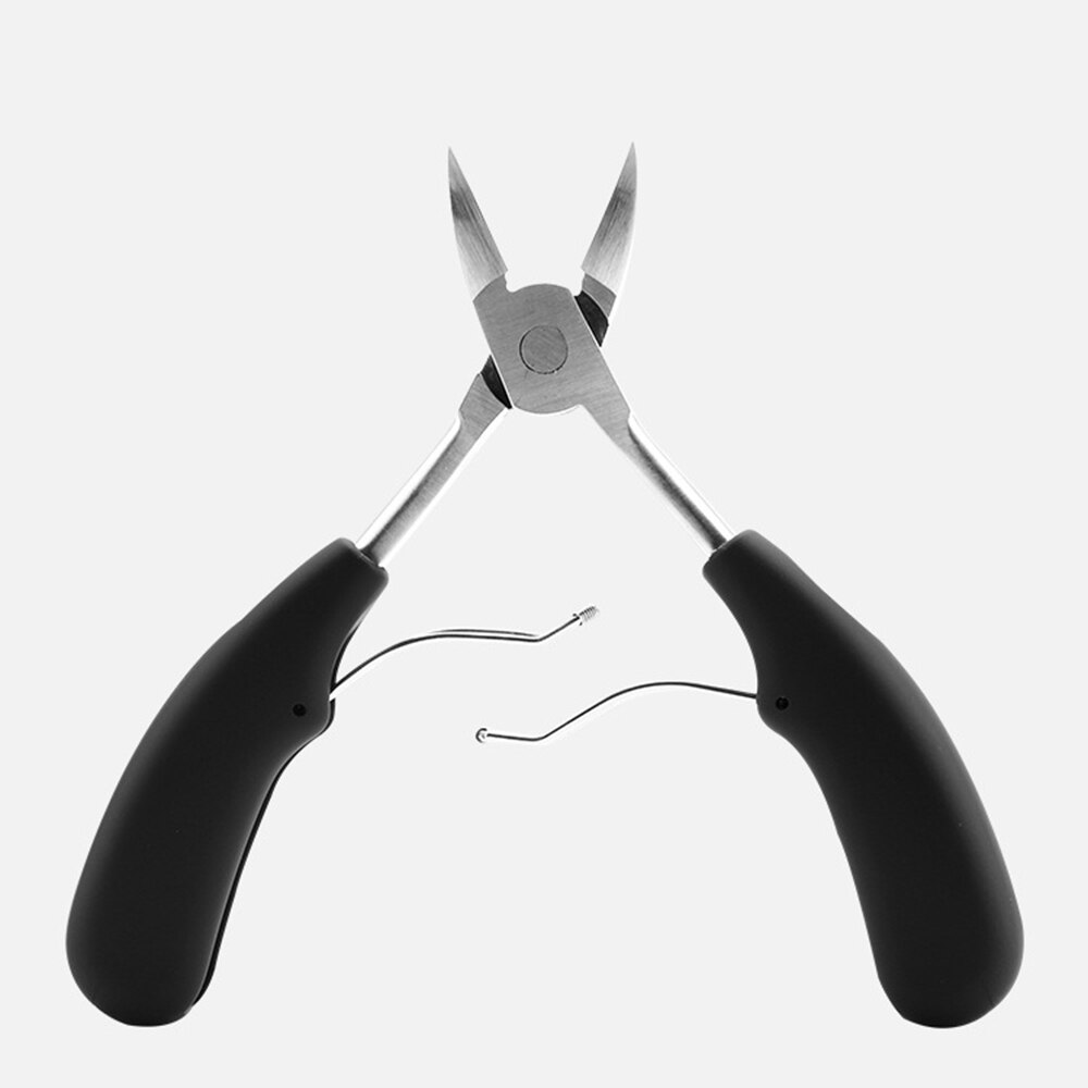 Toe Nail Clippers File for Thick Nail or Ingrown Toenail,for Men &amp; Seniors Manicure Pedicure Tools Cuticle Pusher